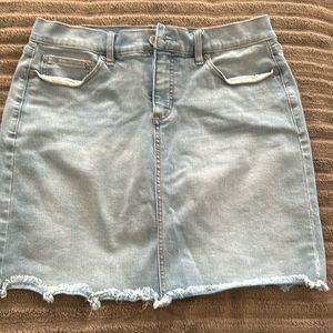 Denim skirt